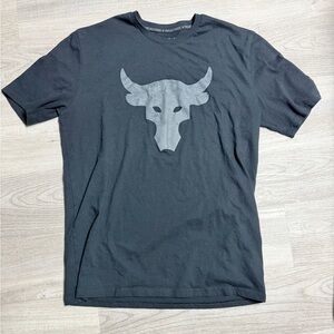 Under Armour Black Project Rock Graphic Tee